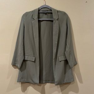 Sage green oversized blazer